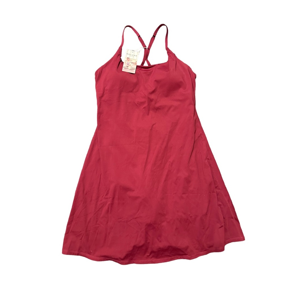 NEW Halara Everyday Cloudful Air Fabric 2n1 Longer Dress Adjustable Straps